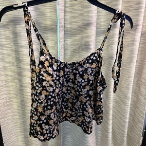 Crop top and matching short set